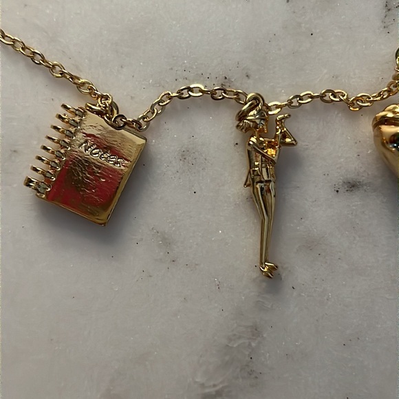 J. Crew Vintage School Charm Necklace - Picture 2 of 6
